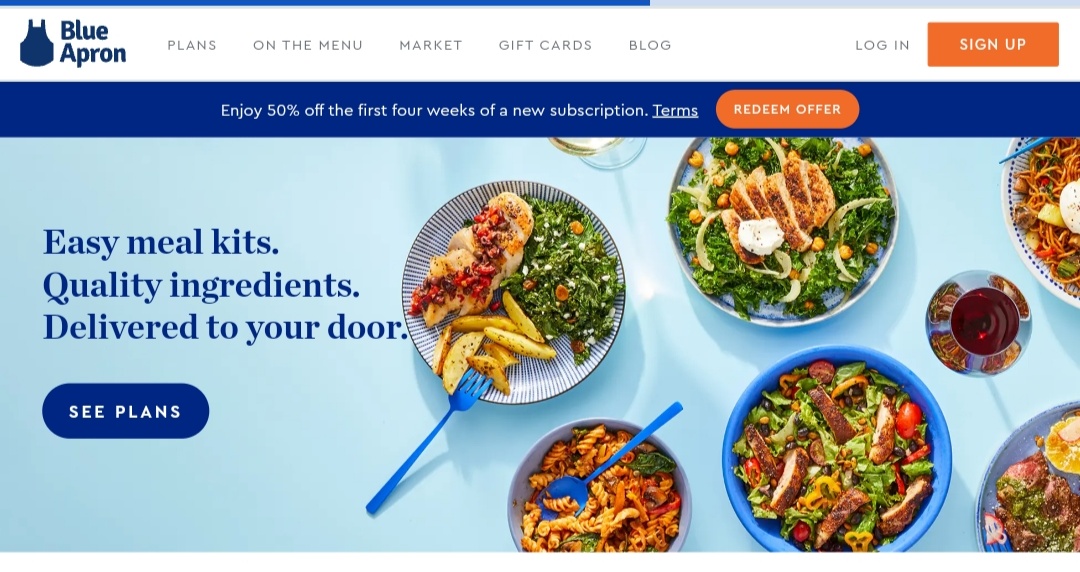 Blue apron 