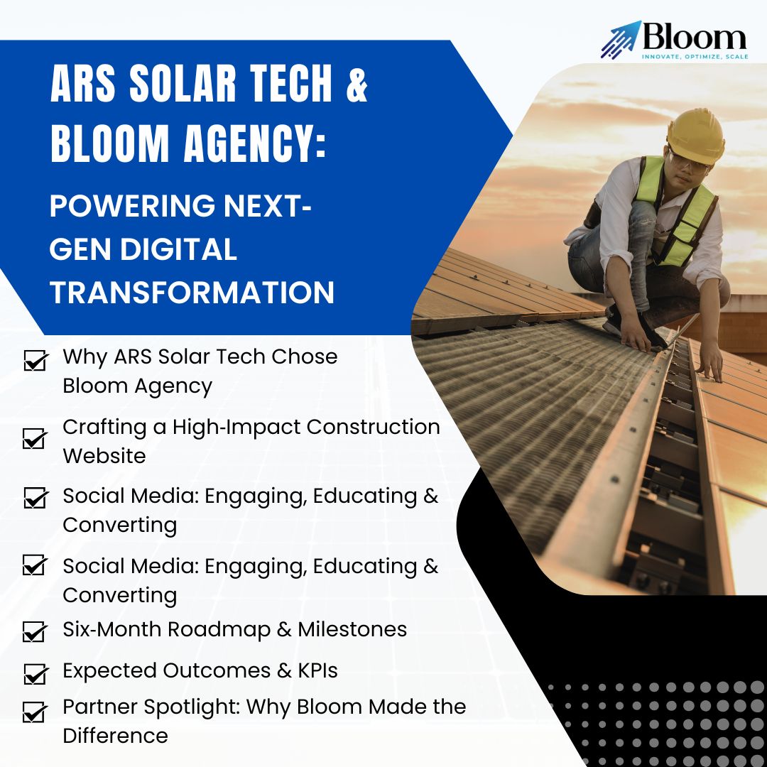 Curated visual reference: Visual Reference: Ars Solar Tech Bloom Agency Powering Next Gen Digital Transformation