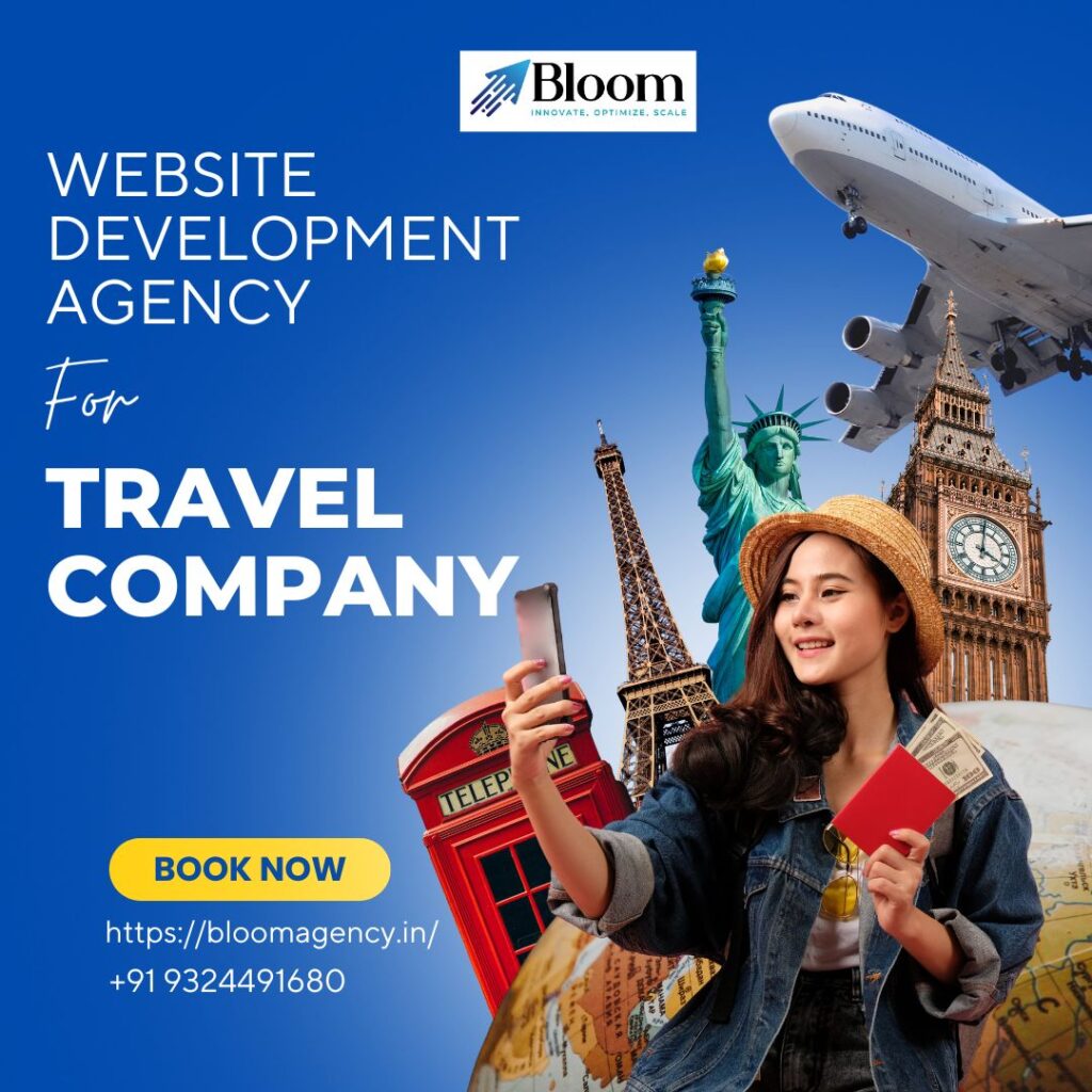 travel website design