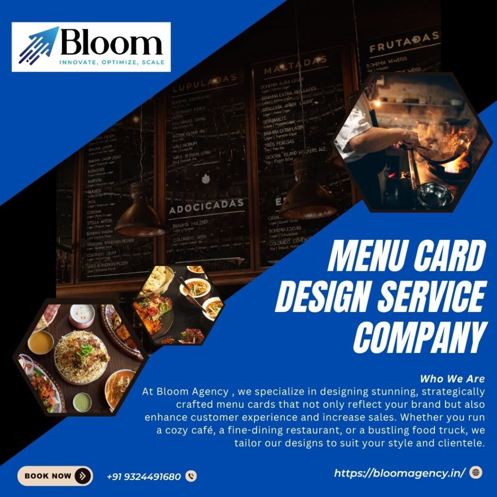 Creative Restaurant Menu Designs