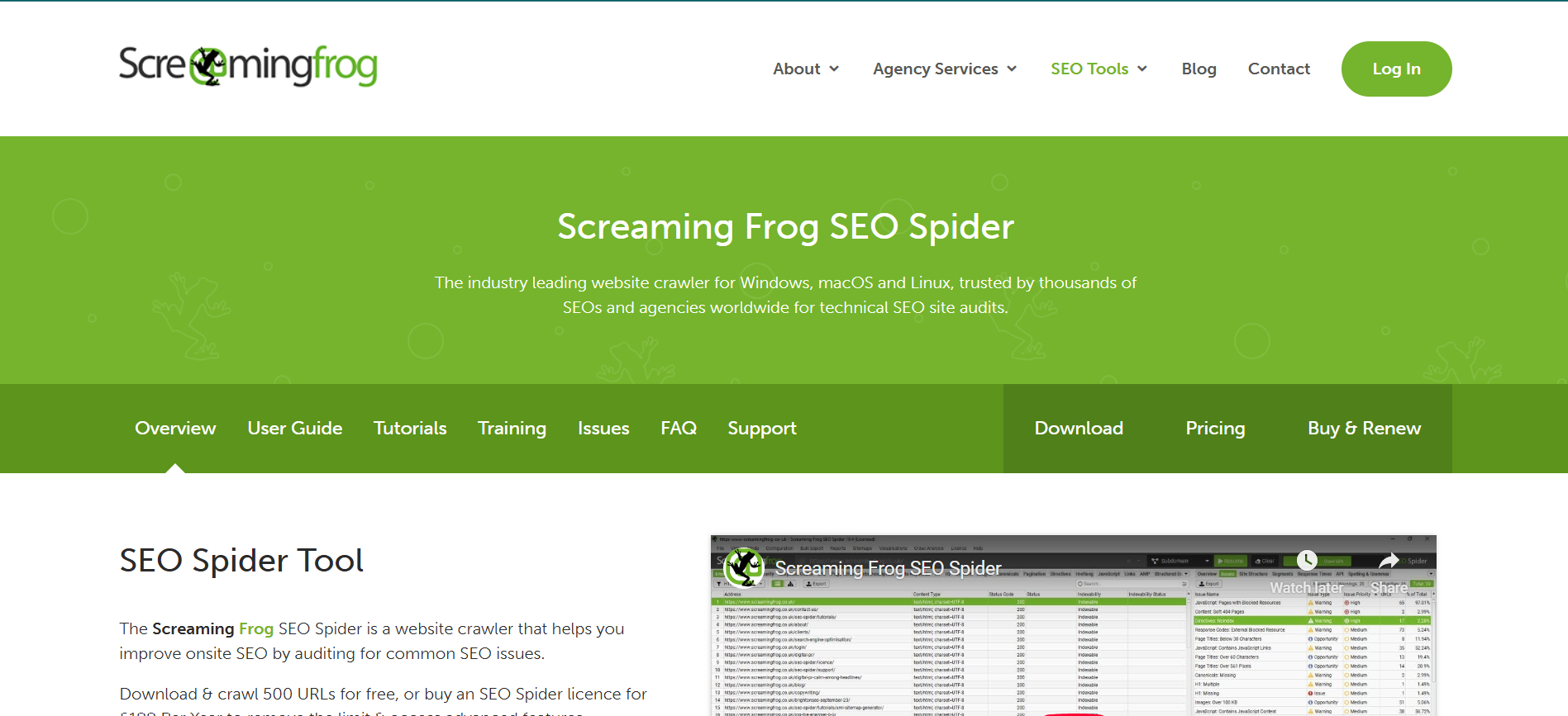 Screaming Frog - SEO & Search Marketing