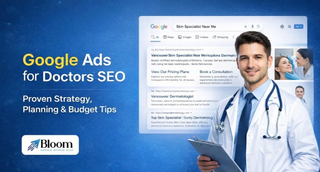 Google ads for Doctors SEO