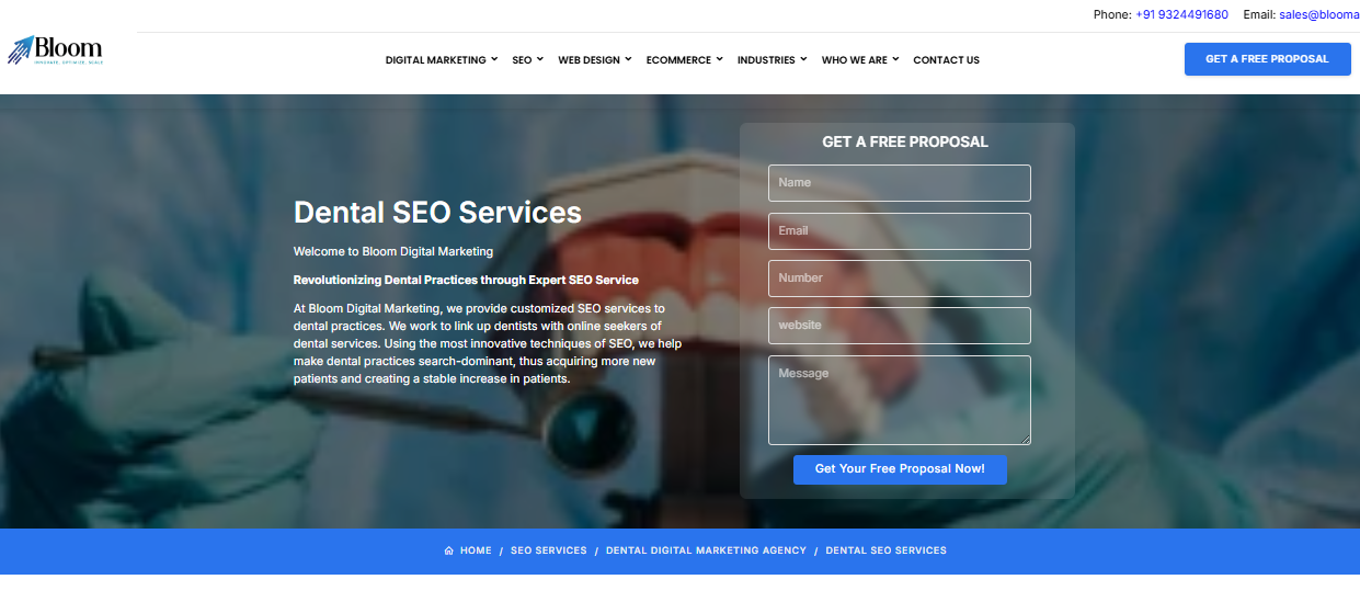 dental seo services