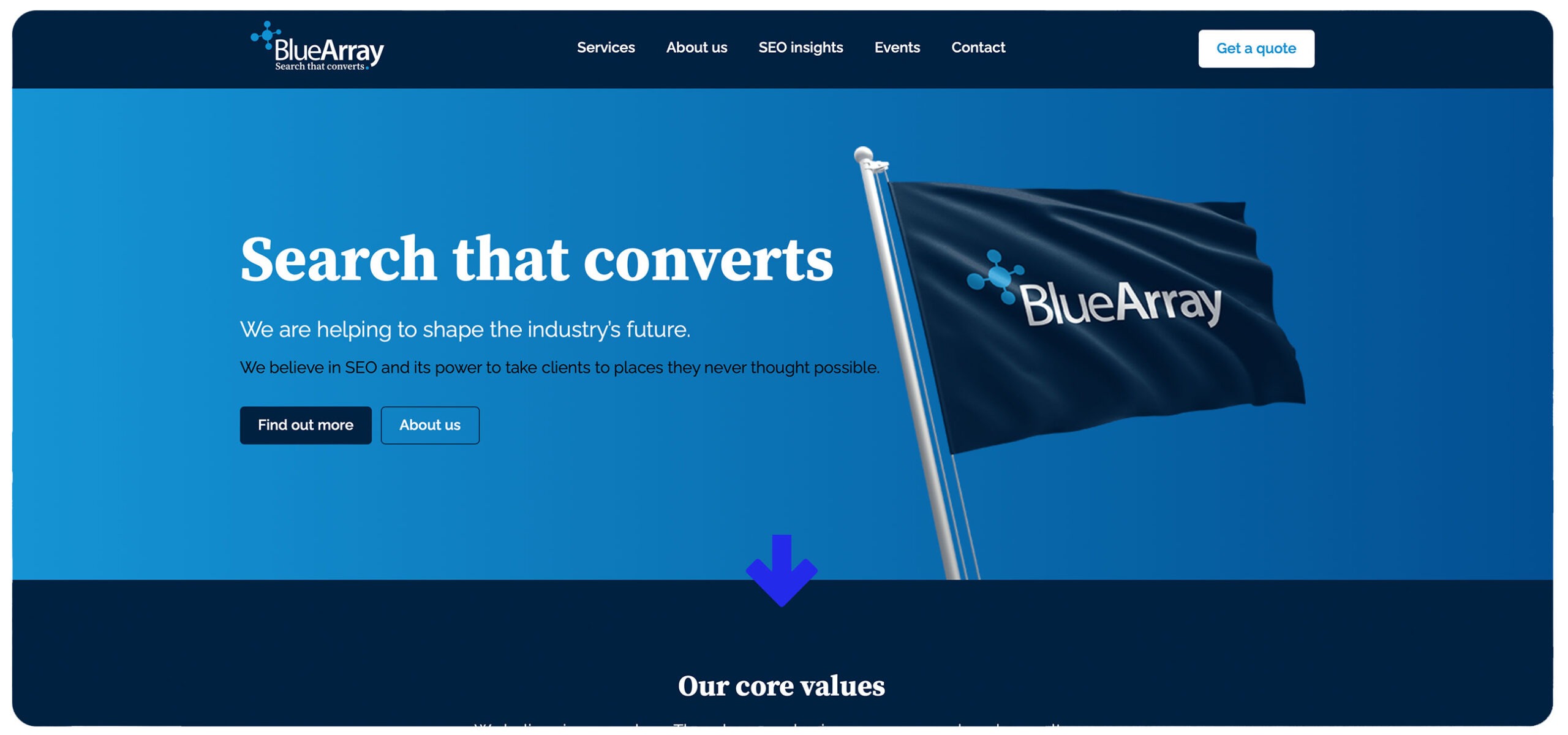 Blue Array