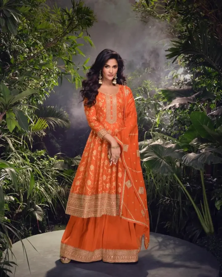 Orange_Embroidered_Anarkali_Sharara_Suit_with_Dupatta